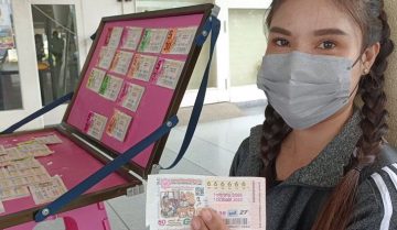 แม่ค้าโชคดีเจอเลขเบิ้ล