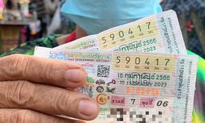 แม่ค้ากุยช่ายถูกหวย